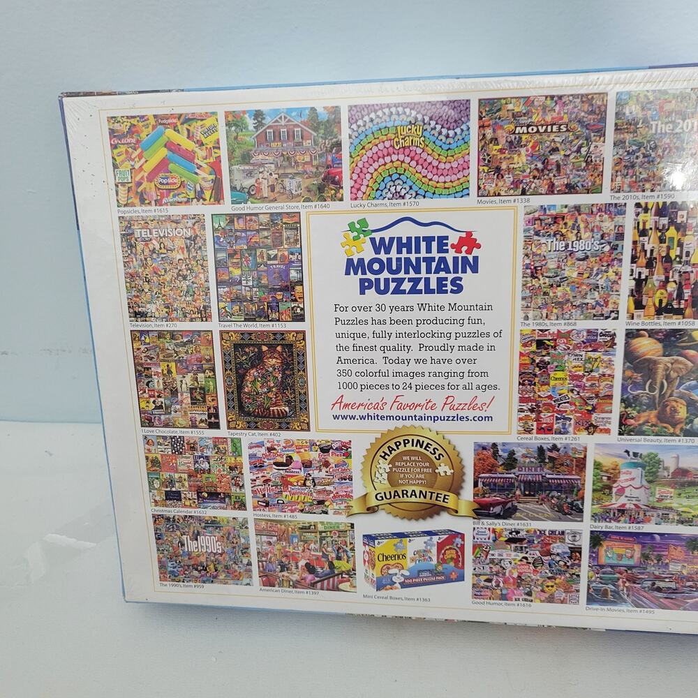 White Mountain National Park Badges By Charlie Girard 1000 Piece Puzzle 10825-2 - Picture 3 of 4